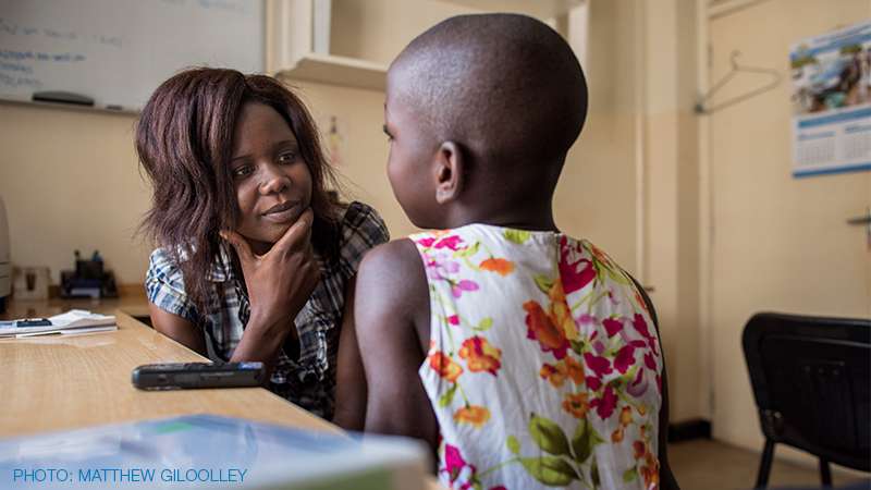 Study explores how to tell children they have HIV
