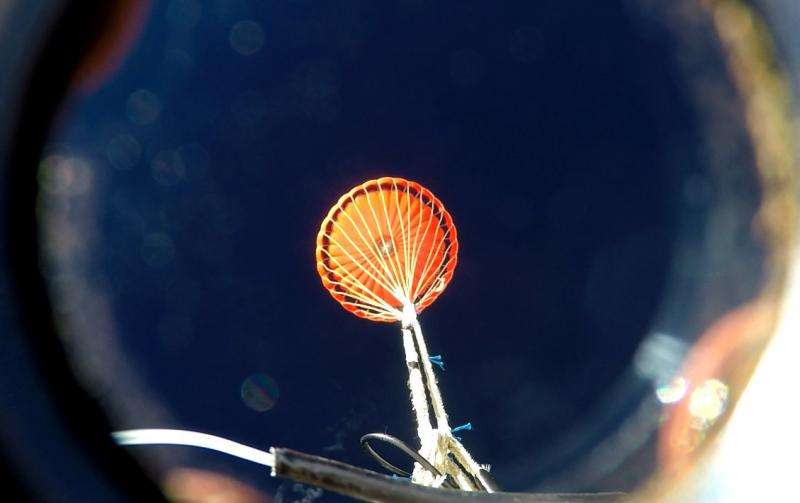 Supersonic parachute testing