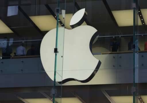 The Apple logo at a store in the central business district of Sydney. Apple holds its Worldwide Developers Conference next week 
