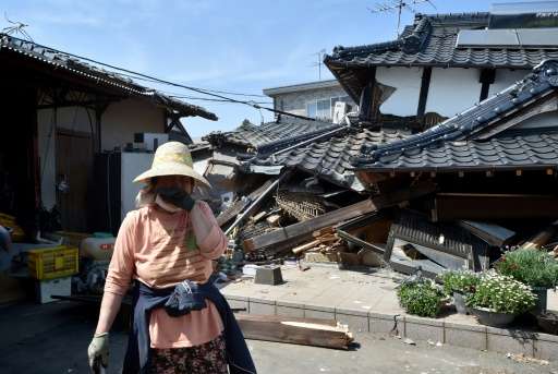 The April earthquakes on the Japanese island of Kyushu were the most devastating natural events of 2016, inflicting costs of $31
