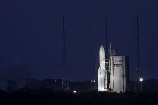 The Ariane 5 rocket had been due for its fifth launch on September 5 but the takeoff was aborted in the final countdown