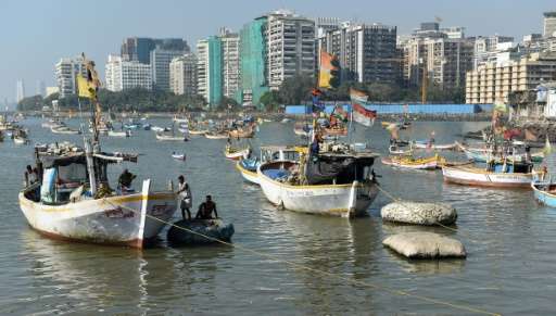 The Indian metropolis of Mumbai is among many major cities across the globe threatened by rising sea levels which will see coast