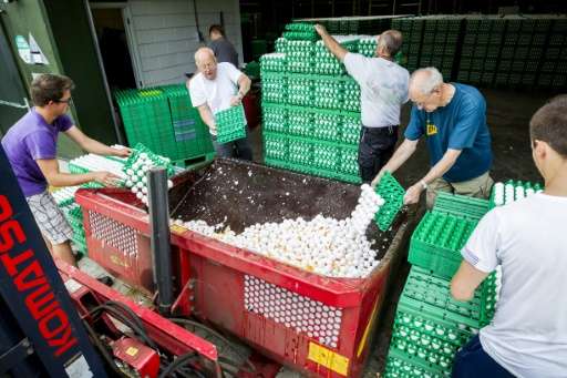 The insecticide scandal became public on August 1 when authorities in the Netherlands ordered eggs pulled from supermarket shelv