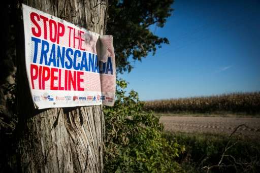 The Keystone XL pipeline would carry oil from Canadian tar sands to US refineries, but was put on hold by former president Barac