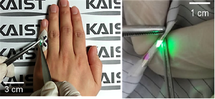 The Medici Effect: Highly flexible, wearable displays born in KAIST