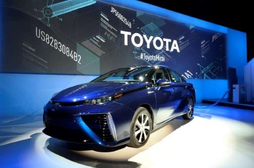 The Mirai was Toyota's first mass-market hydrogen fuel-cell car