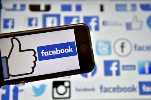 The number of people using Facebook monthly increased 17 percent to 1.86 billion