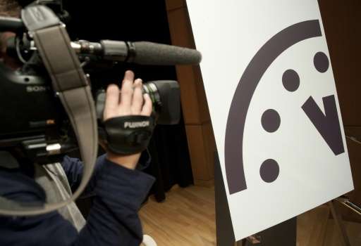 The &quot;Doomsday Clock&quot; was last changed in 2015—from five to three minutes to midnight