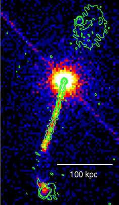 The remarkable jet of the quasar 4C+19.44