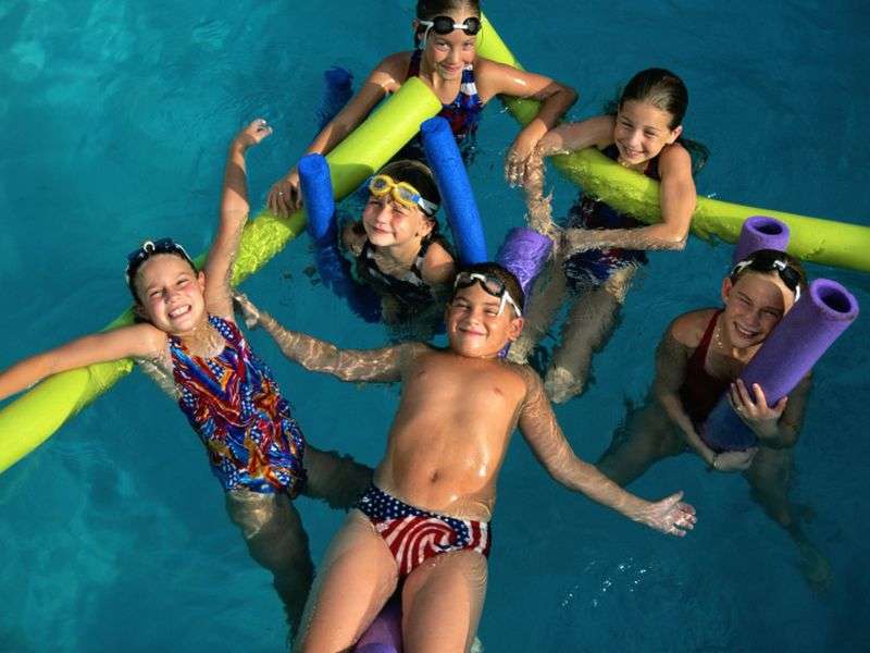 There's fun and fitness in the pool for asthmatic kids