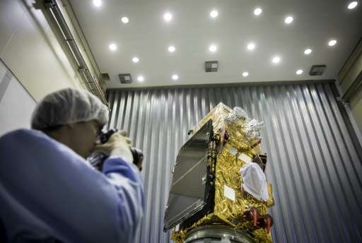 The Sentinel-2B satellite will blast off on a Vega rocket from Europe's space port in Kourou, French Guiana