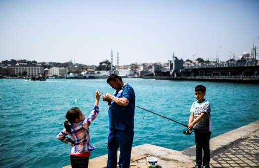 The sudden transformation of the the Bosphorus' waters to a milky turquoise has alarmed some residents