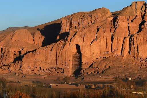 The Taliban destroyed the huge Buddhas carved into the cliffs of Baniyan in 2001