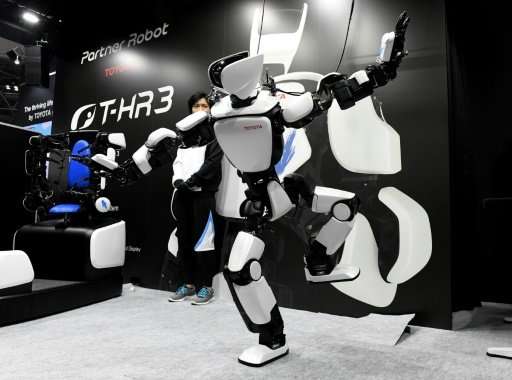 The T-HR3 is the latest in dozens of humanoid models that have been developed recently thanks to rapid technological advances, e