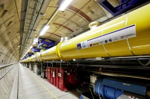 The tunnel system of the European XFEL X-ray Free Electron laser near Hamburg.