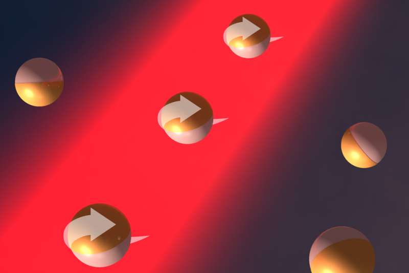 Tiny 'motors' are driven by light