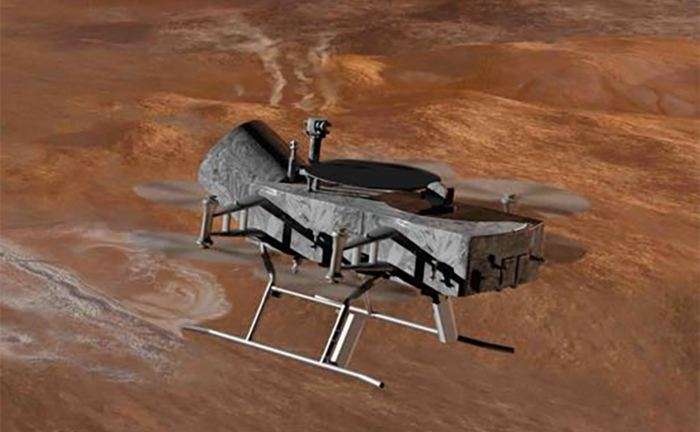 Titan ripe for drone invasion