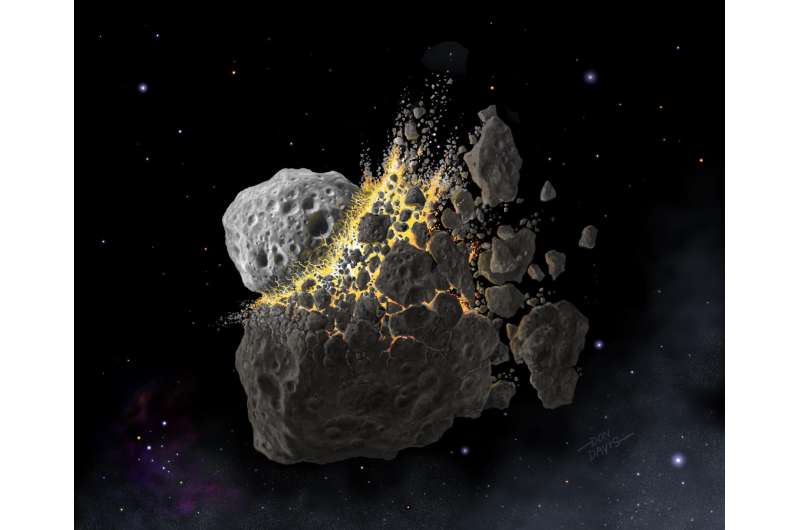 Today's rare meteorites were once common