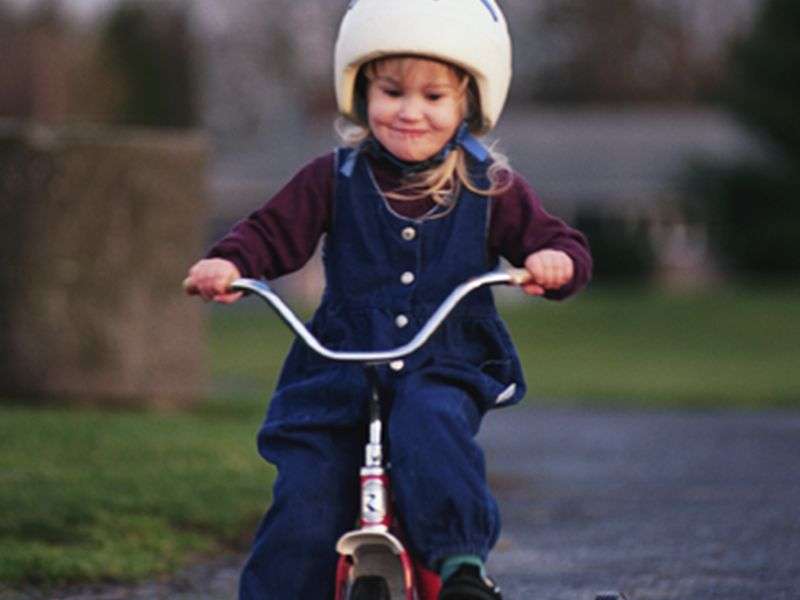 Too many parents say no to helmets for kids on wheels