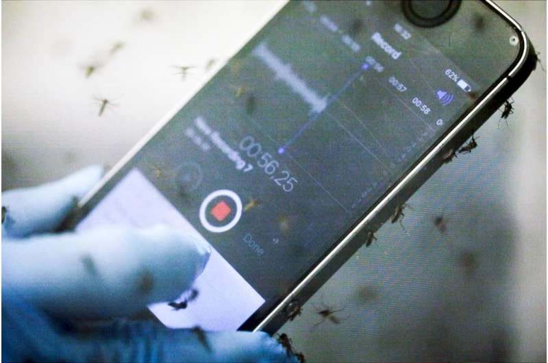 Tracking mosquitoes with your cellphone