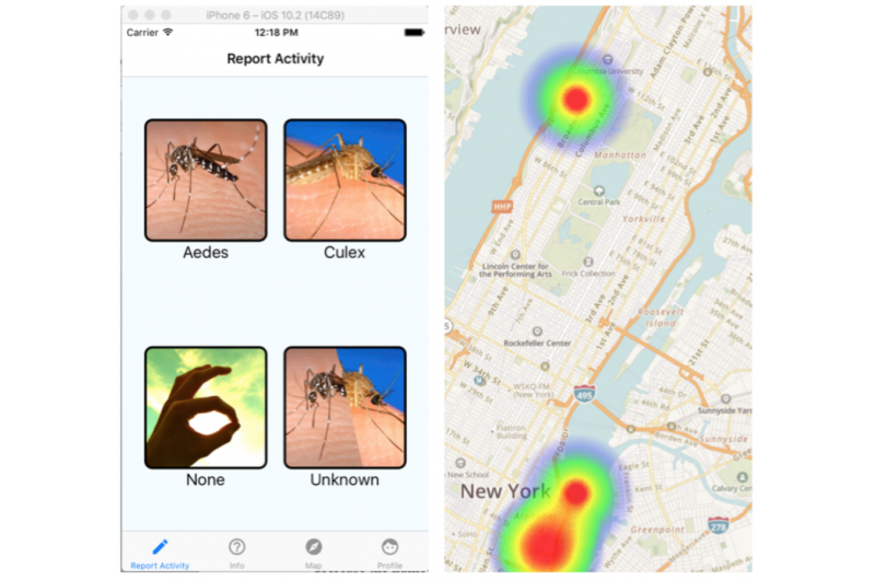 Track mosquitoes with your smartphone