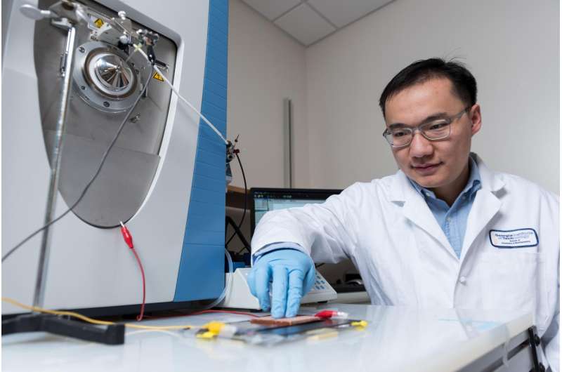 Triboelectric nanogenerators boost mass spectrometry performance