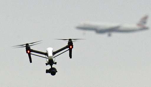UK to tighten rules on drones after near-misses with planes