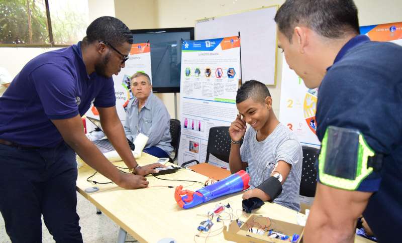 URI engineering project brings joy to amputees in Colombia