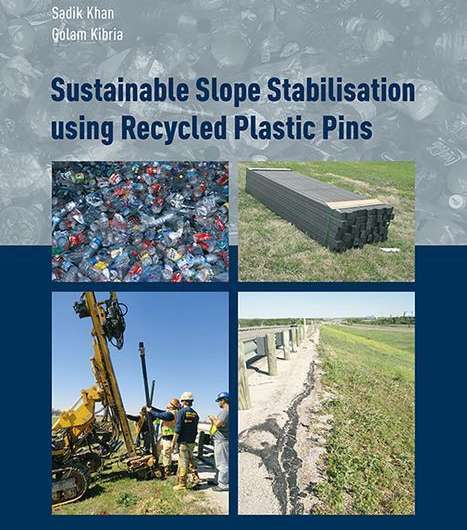 UTA civil engineer's book illustrates the power of recycled plastic in shoring up roads