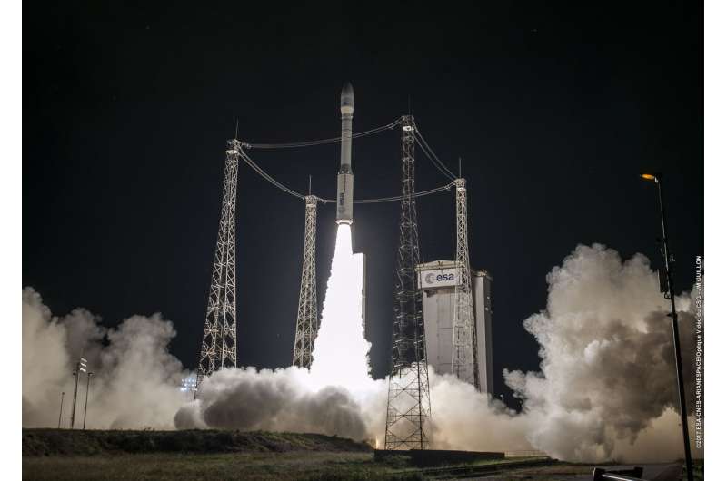 Vega launches Earth observation satellite for Morocco