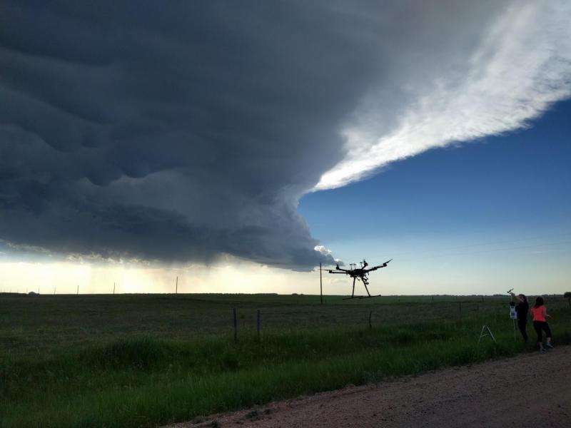 VIDEO: High-flying, eye-popping drones gather data from storms