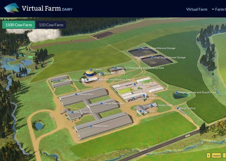 'Virtual farm' website provides a plethora of dairy sustainability information