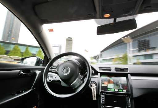 Visitors to the IAA can be taken for a spin in driverless cars