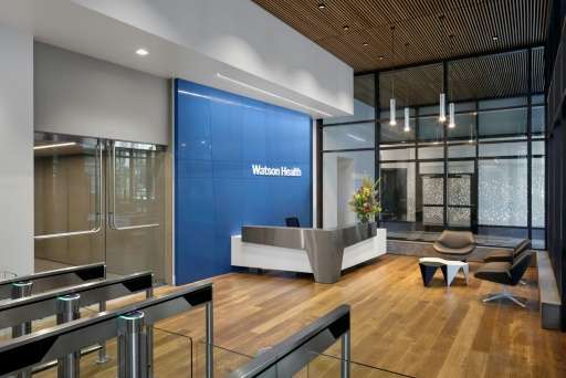 Watson Health, whose Cambridge, Massachusetts office is shown in this photo, is also part of the artificial intelligence health 
