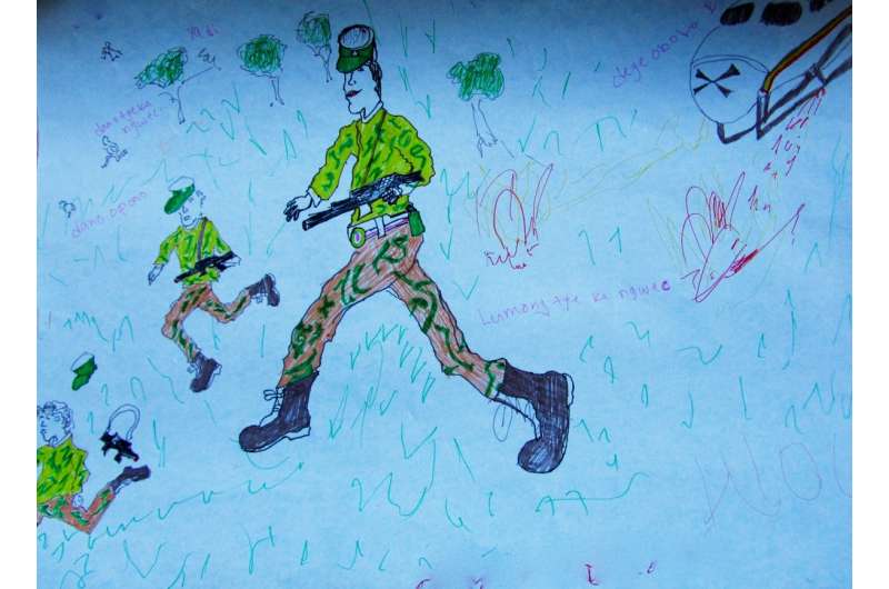 When children see war as better than peace