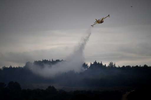 Wildfires have hit southern France, which has experienced an especially dry summer
