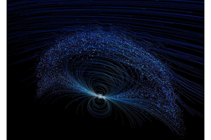 Antimatter plasma reveals secrets of deep space signals