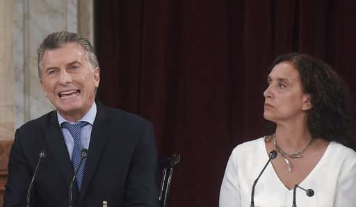 Argentina president urges Congress to start abortion debate