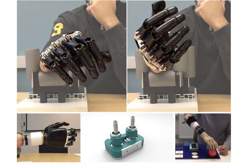 Artificial joint restores wrist-like movements to forearm amputees