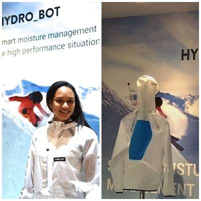 A ski jacket that actively gets rid of sweat