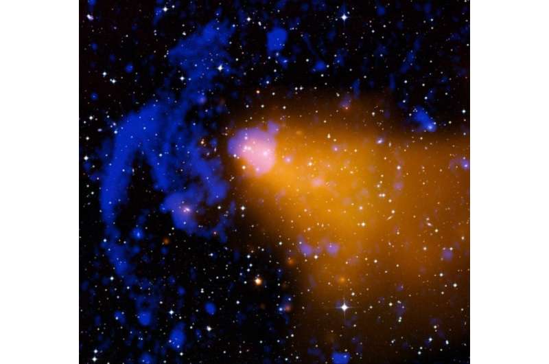 Astronomers study the merging galaxy cluster Abell 3376 and its radio relics
