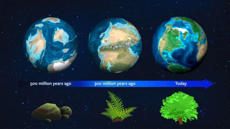Astronomers use Earth's natural history as guide to spot vegetation on new worlds