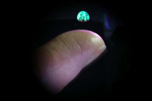 Better than holograms: A new 3-D projection into thin air