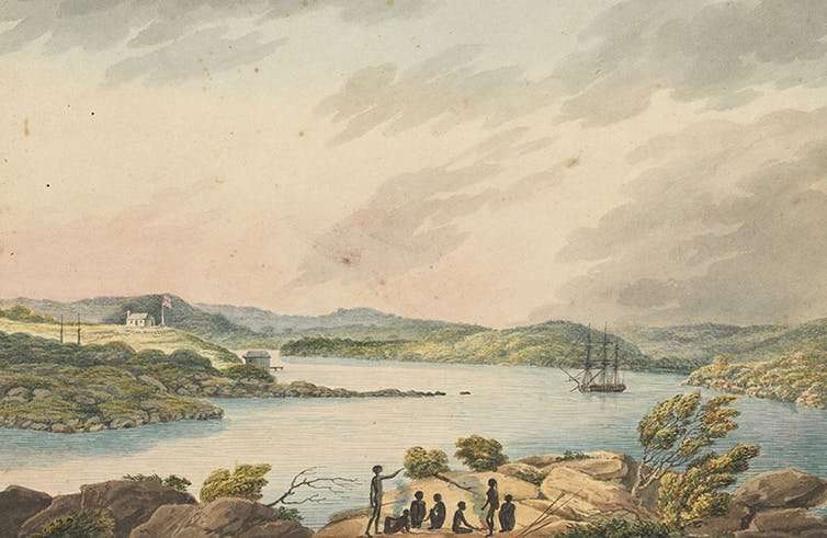 Black skies and raging seas—how the First Fleet got a first taste of Australia's unforgiving climate