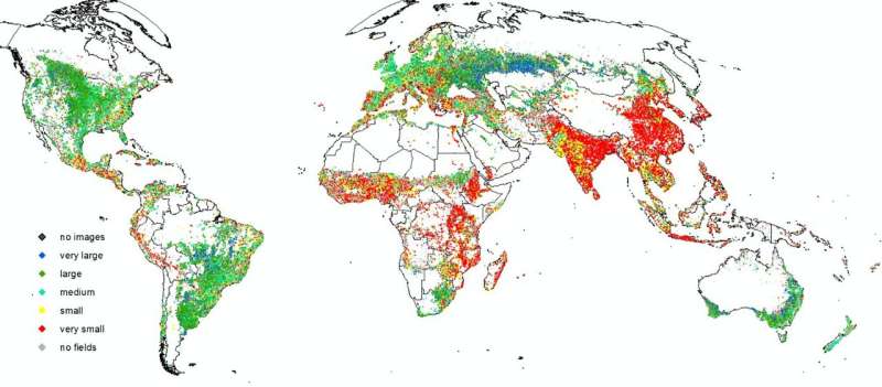 Crowdsourced field data shows importance of smallholder farms to global food production