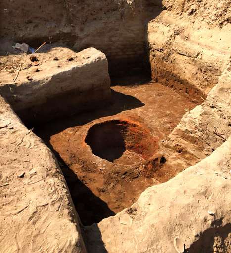 Egyptian archaeologists find parts of pharaoh's booth