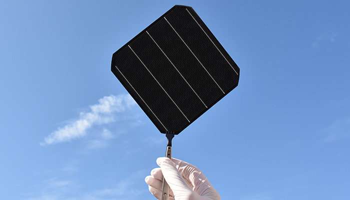 First truly black solar modules roll off industrial production line