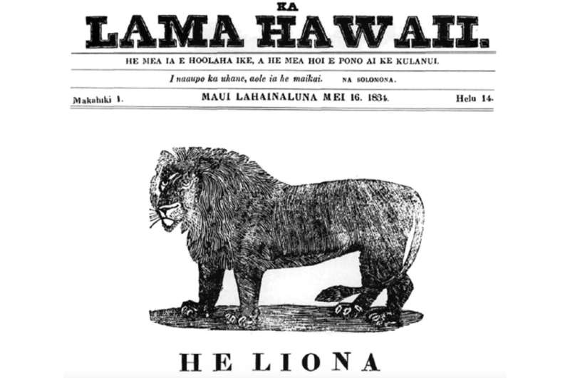 Hawaiian-language newspapers illuminate an 1871 hurricane