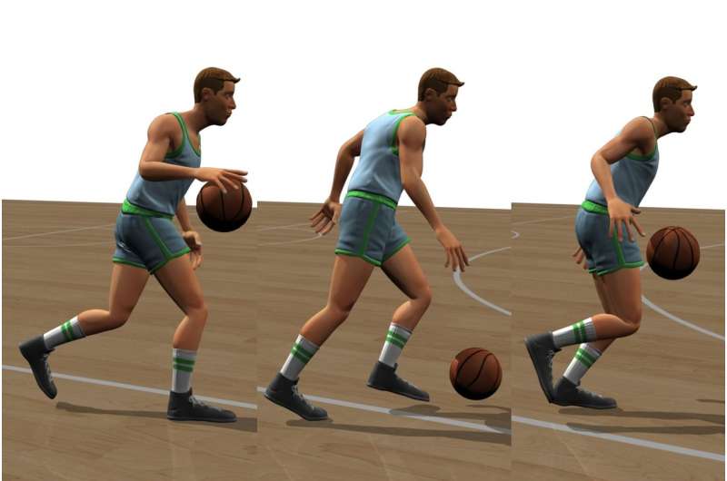 How a computer learns to dribble: Practice, practice, practice