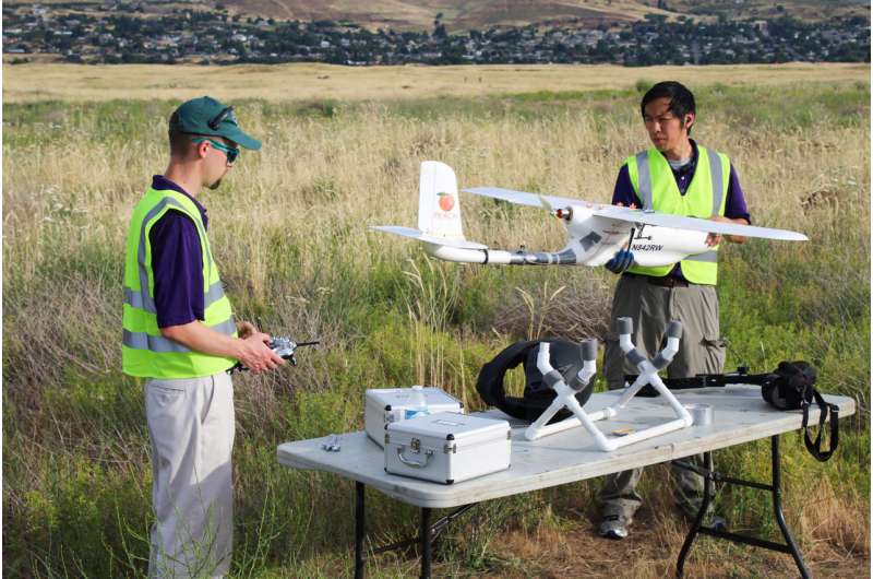 How a drone can soar without using GPS